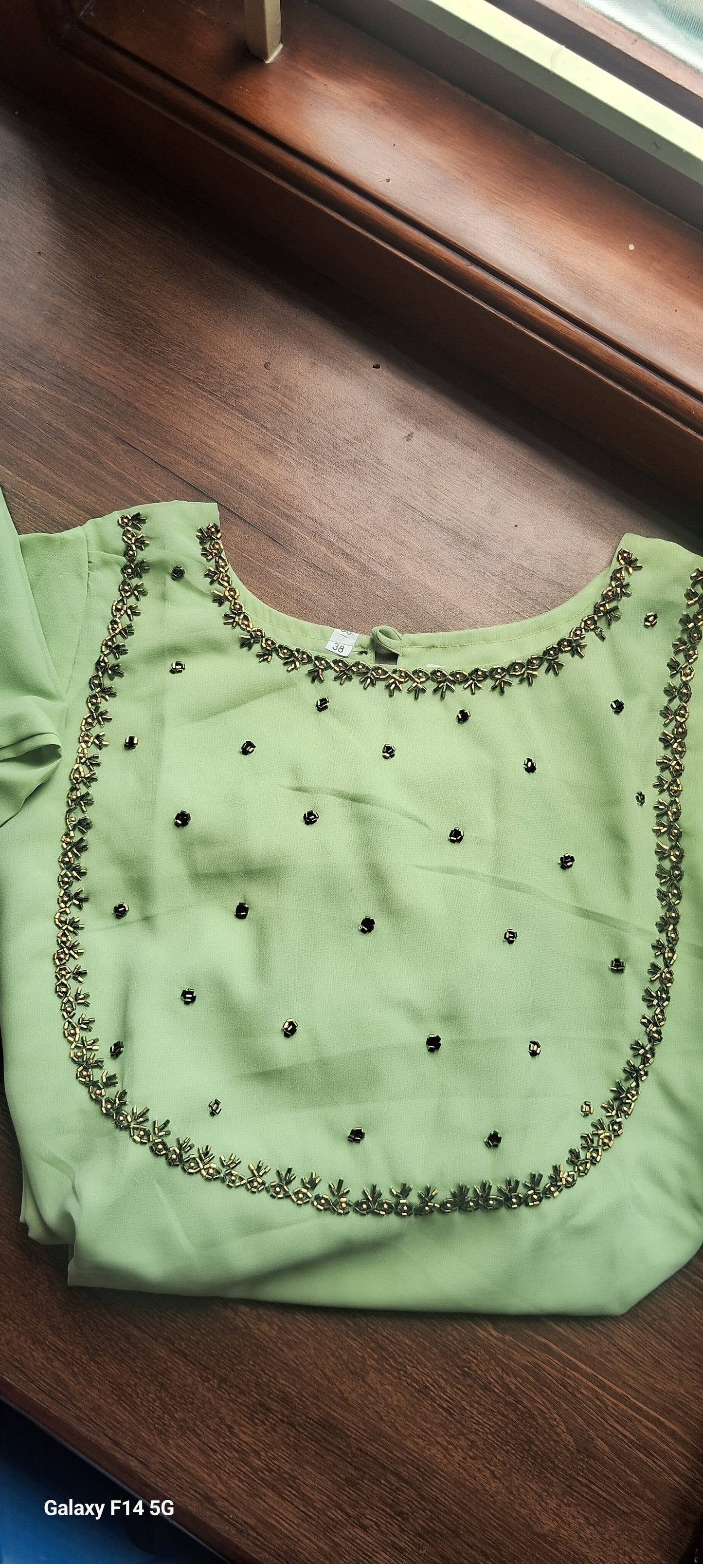 Neck work Kurti KL07