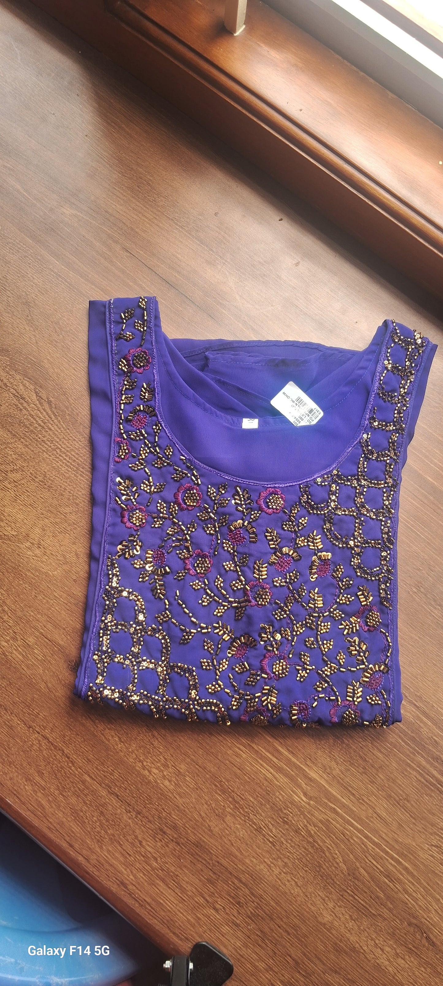 Neck work Kurti KL10