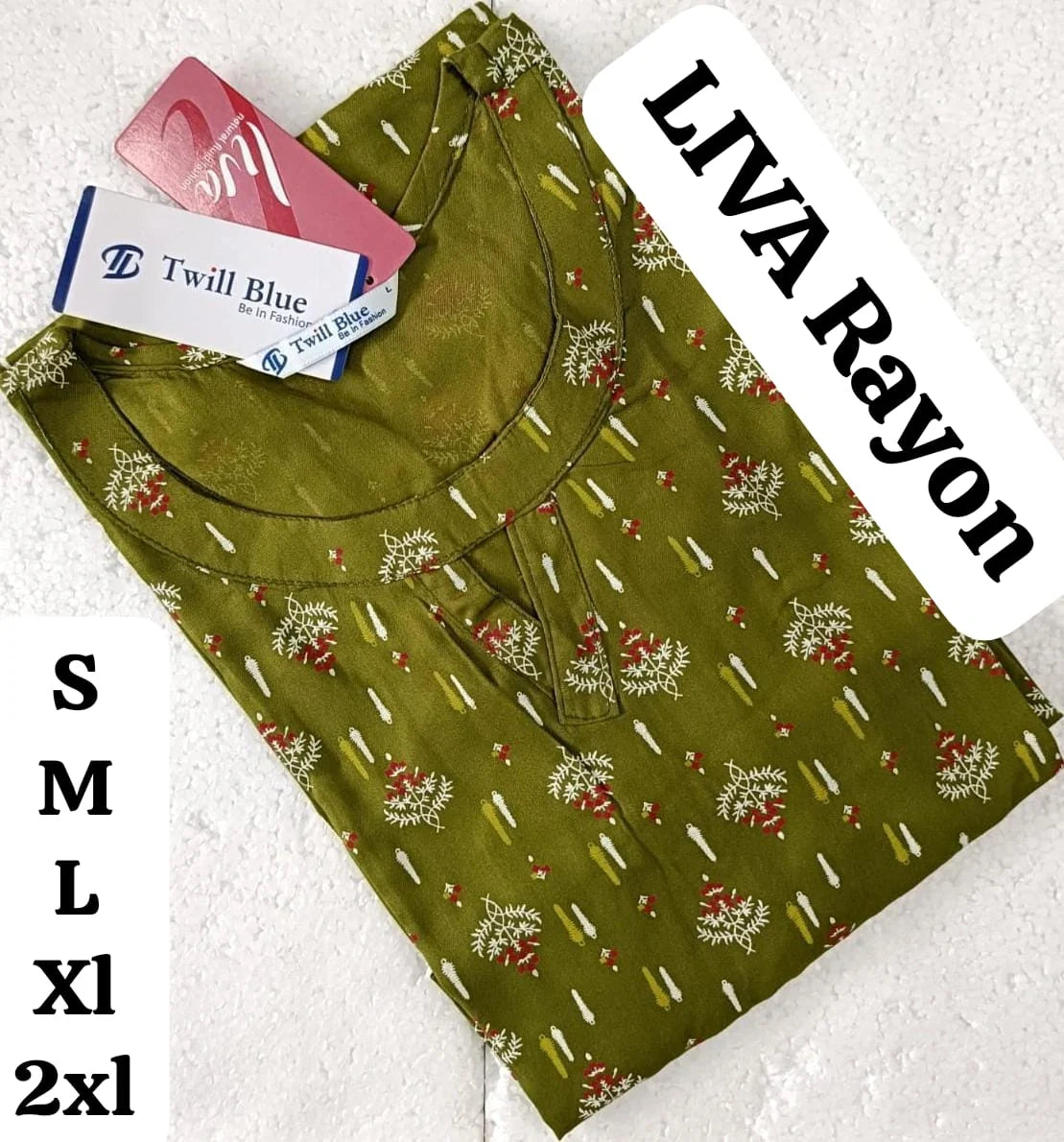 Green-Printed-Rayon-Liva-Kurti-TW22