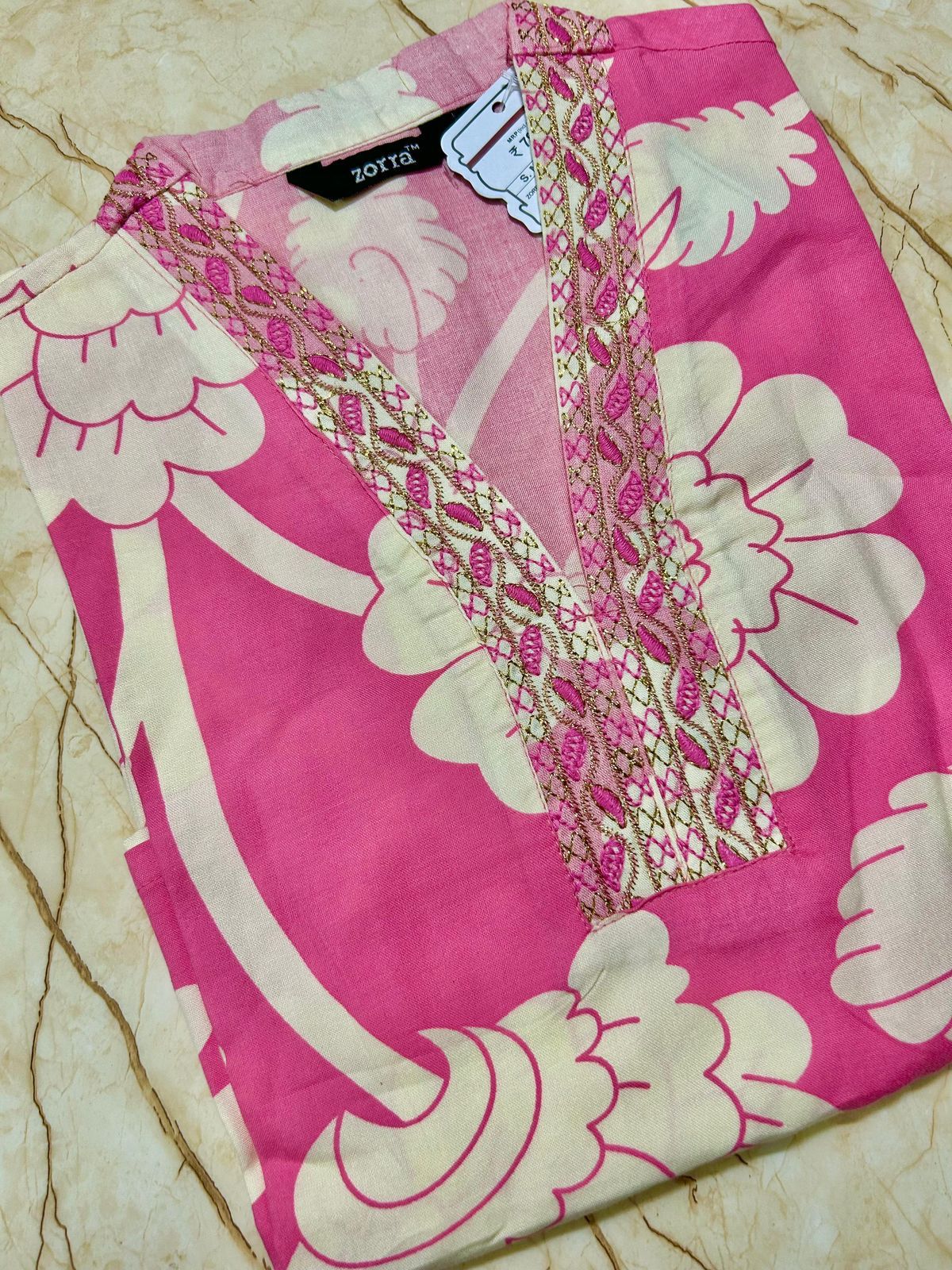 PREMIUM Pink Kurti ZO40