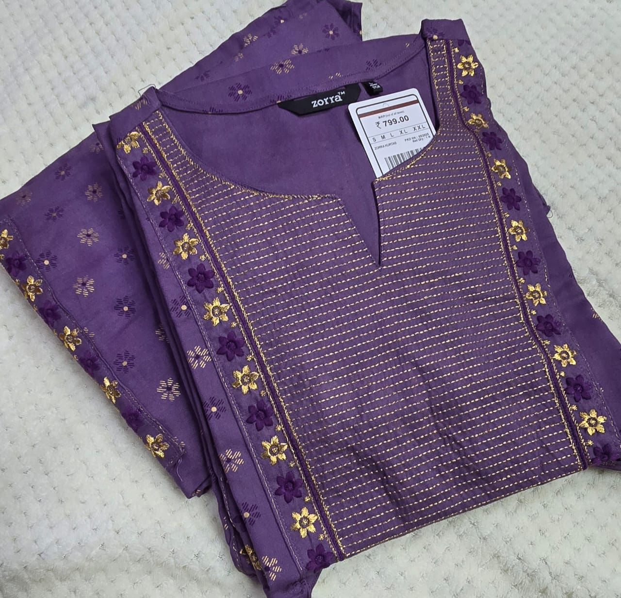 PREMIUM Purple Kurti ZO45