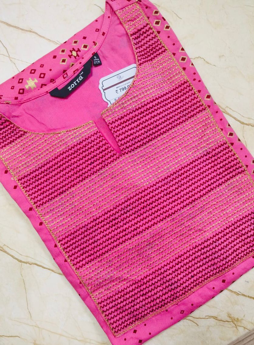 PREMIUM Pink Kurti ZO48