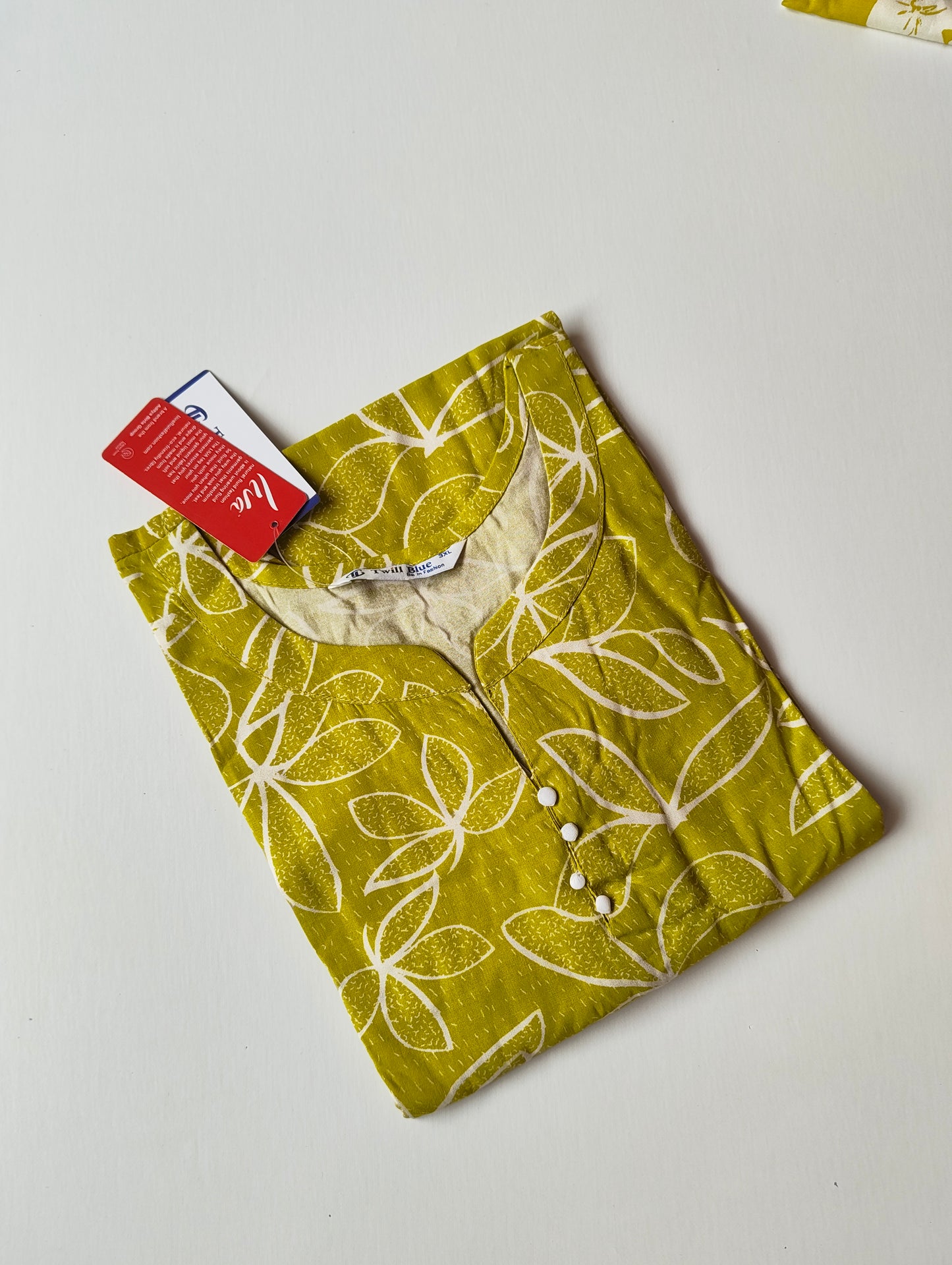 Lemon Green Pattern TW80