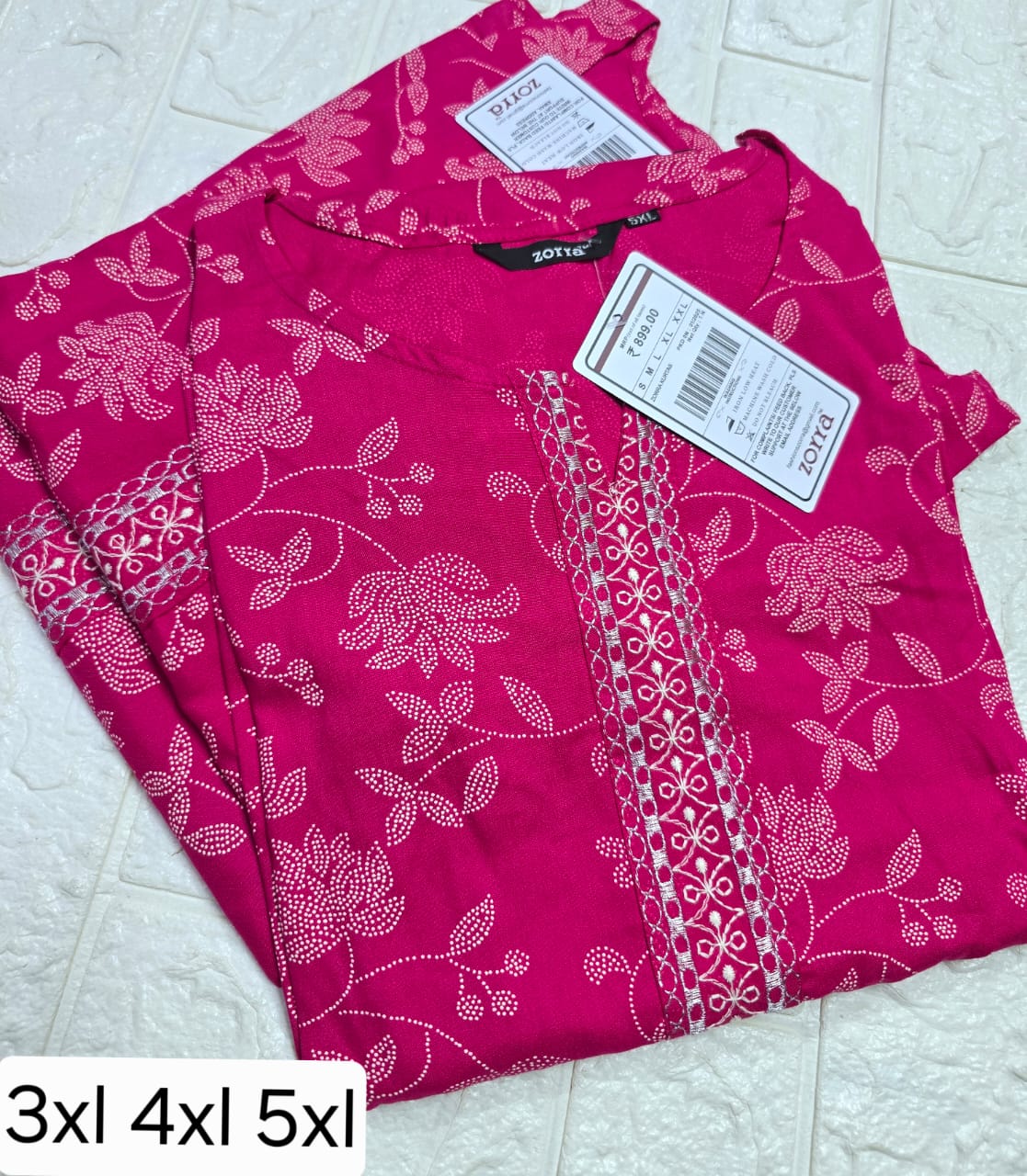 Premium Pink Plus size ZO31