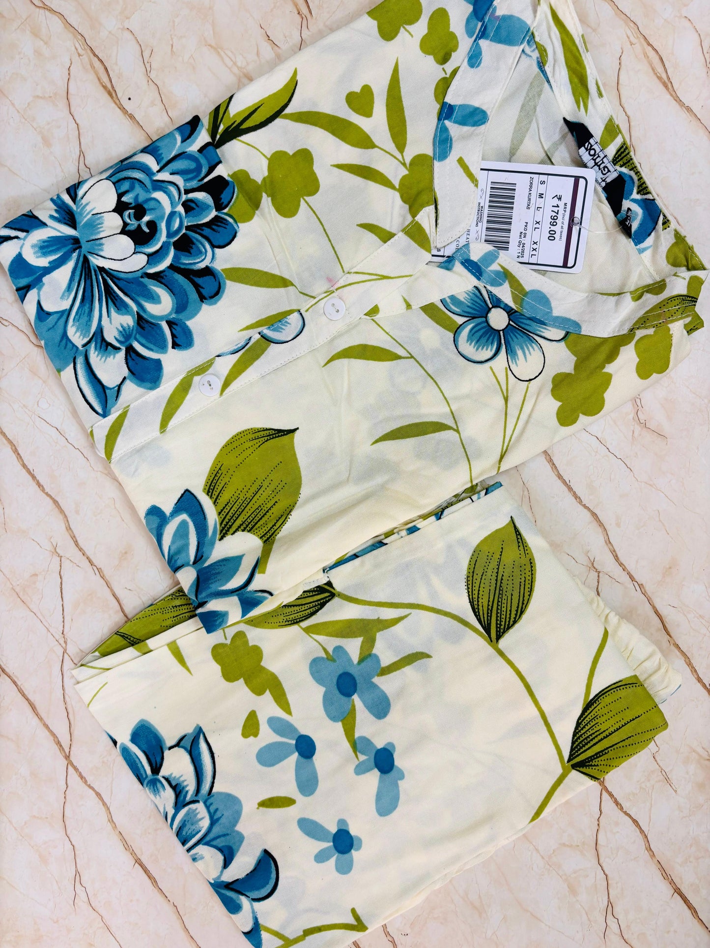 White Rayon Coord ZO10