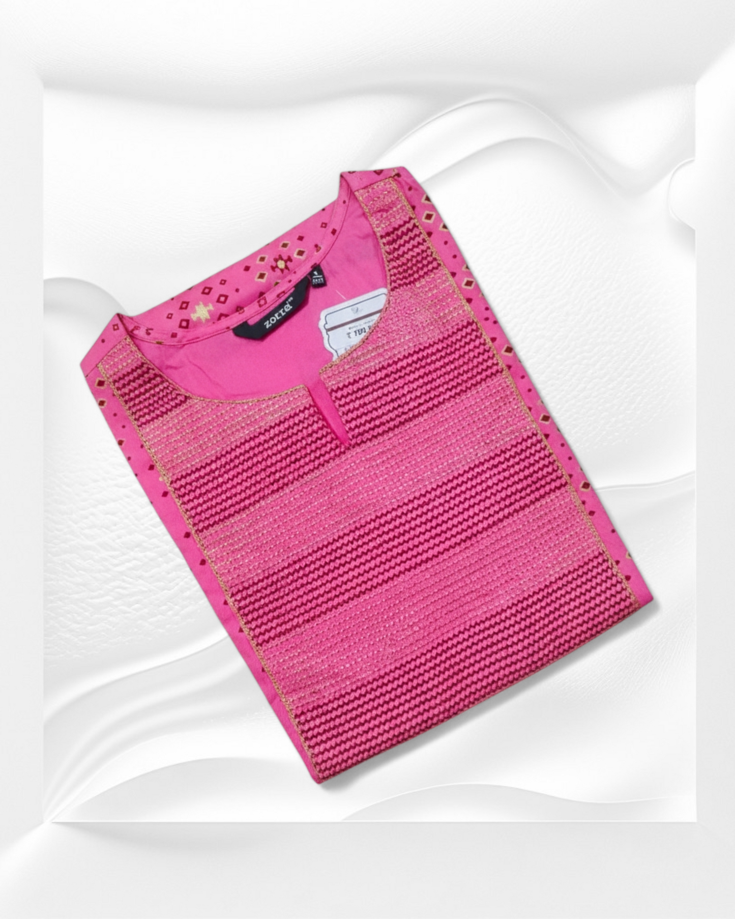 PREMIUM  Pink Kurti ZO48