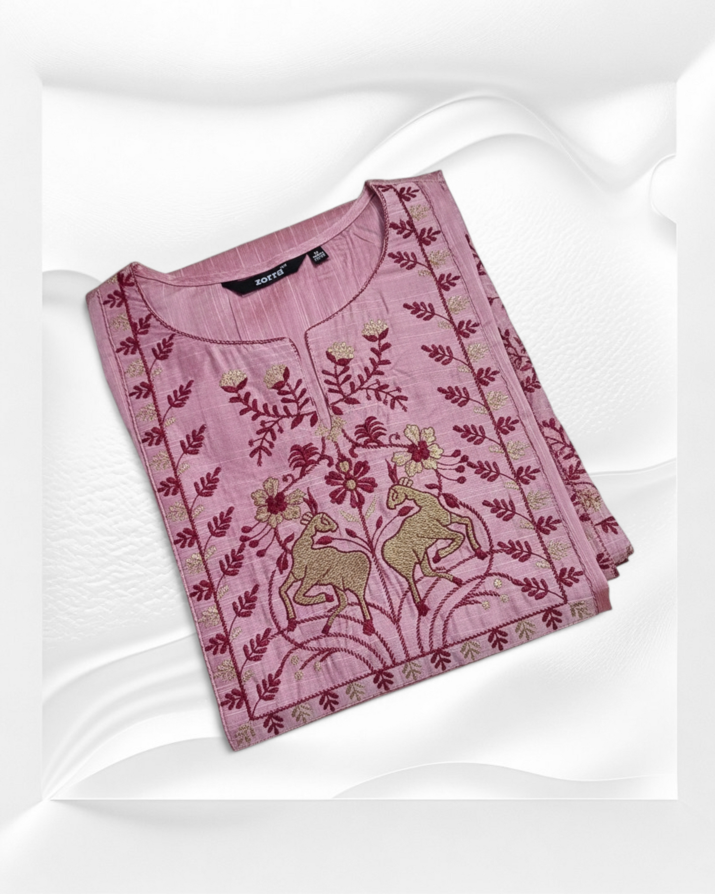 PREMIUM  Pink Kurti ZO47