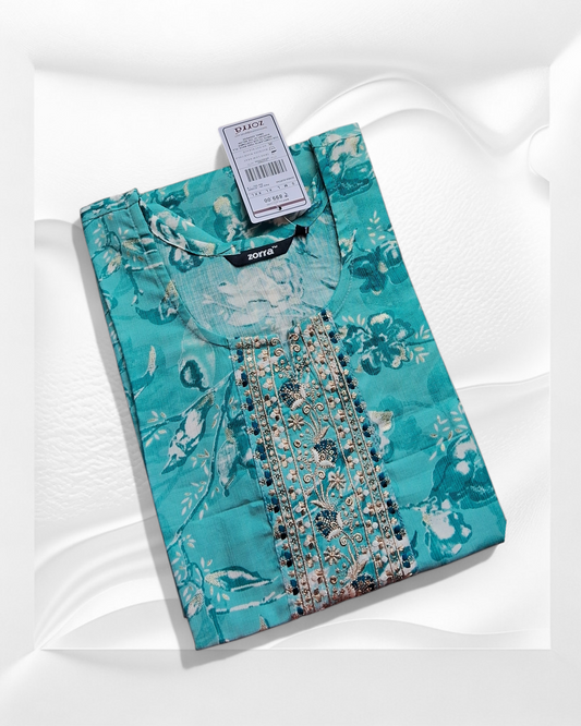 PREMIUM Blue Kurti ZO25