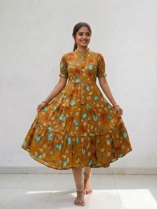 Cotton Frill Gown TW 126