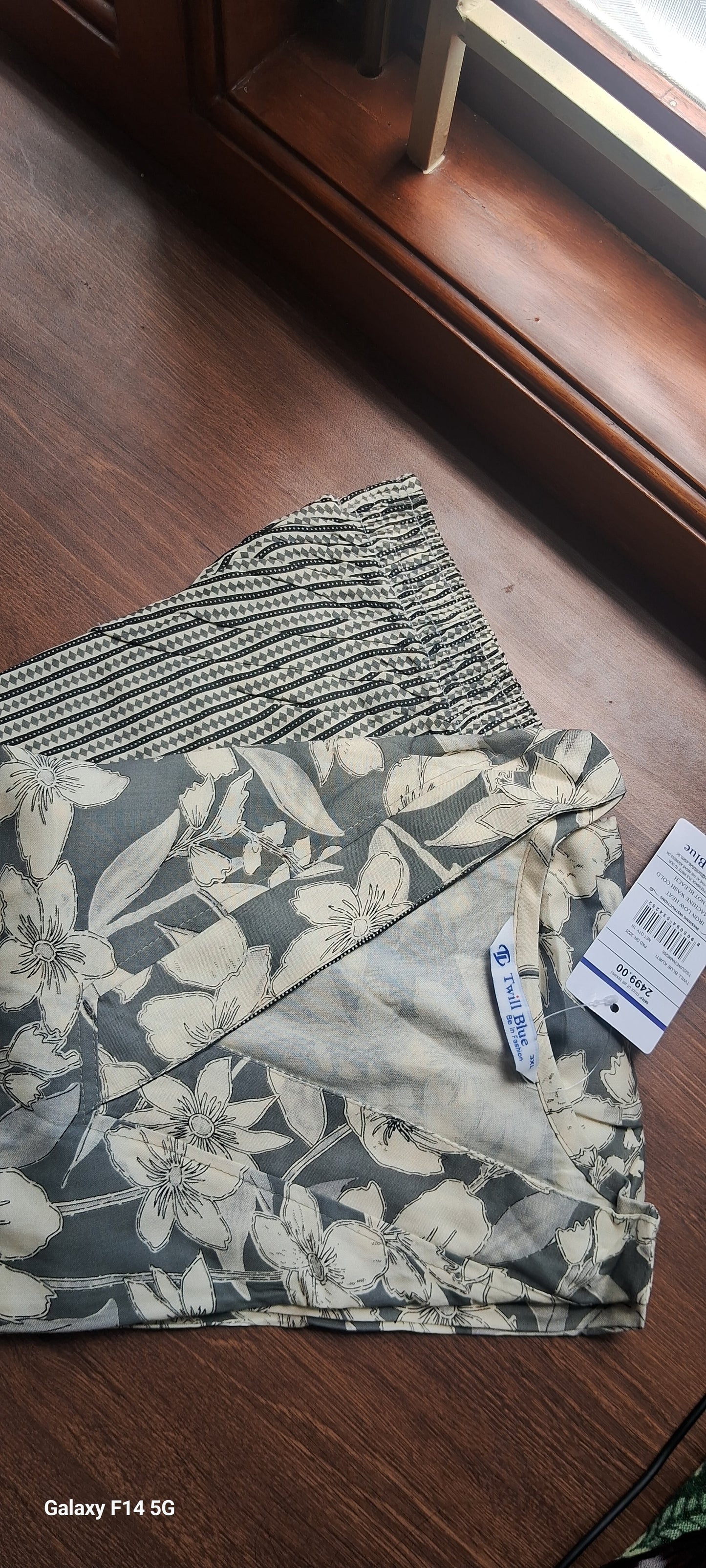 Floral  Grey 3 piece Plus size salwar