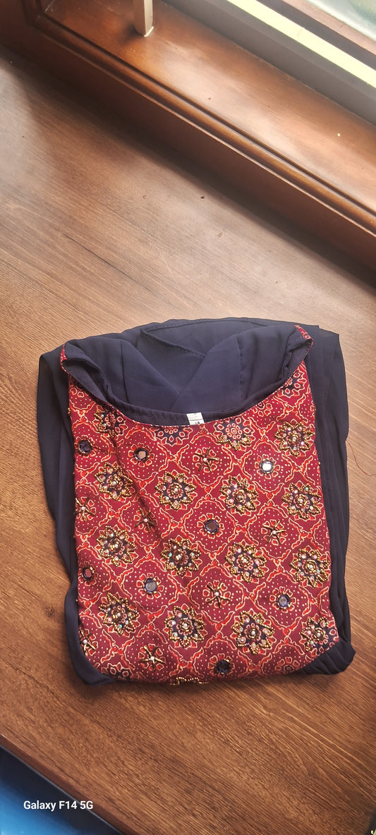 Neck work Kurti KL03