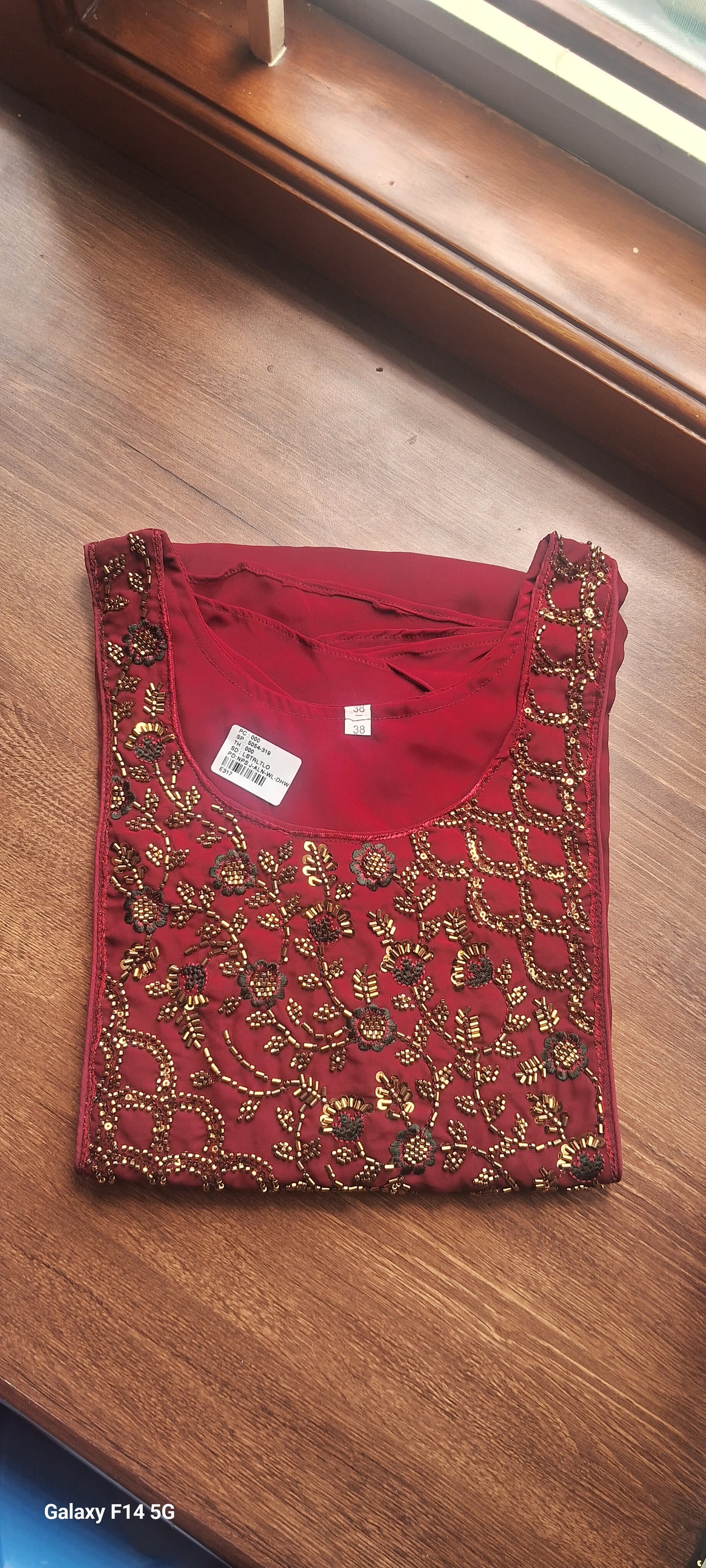 Neck work Kurti KL05