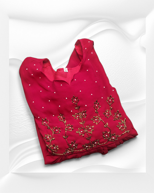Neck work Kurti KL04