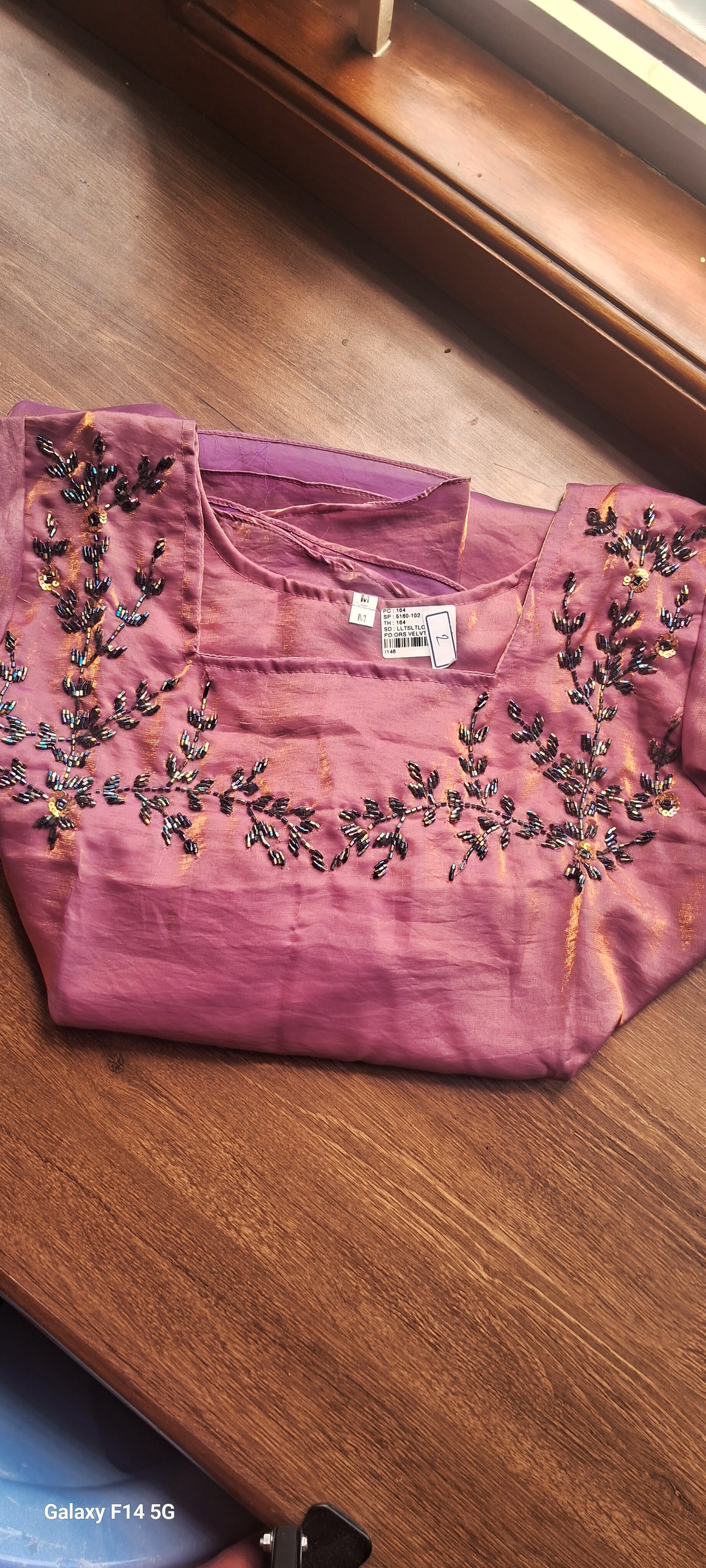 Neck work Kurti KL09