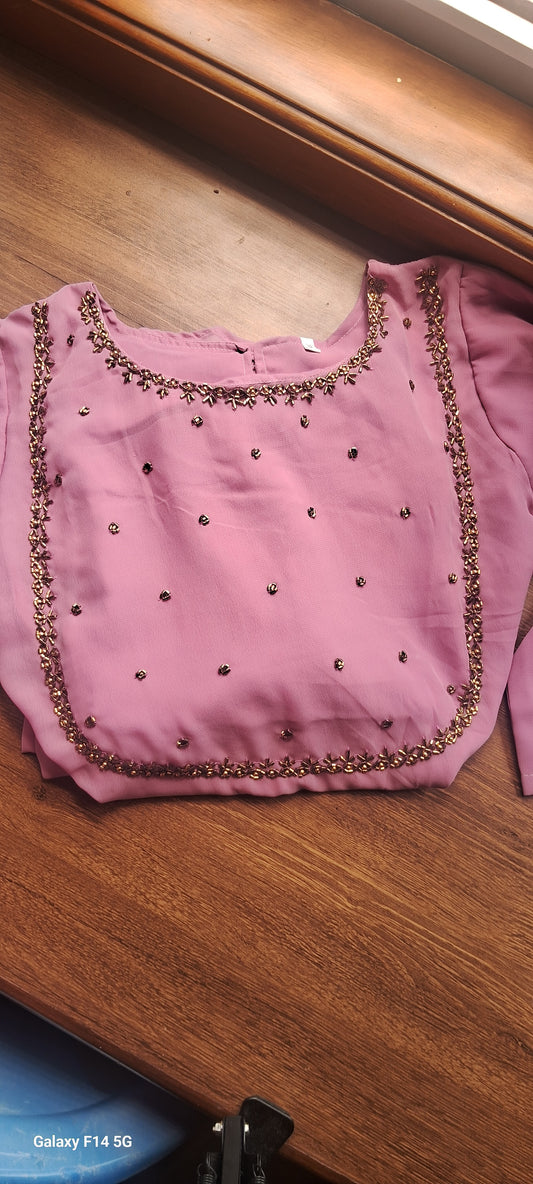 Neck work Kurti KL12