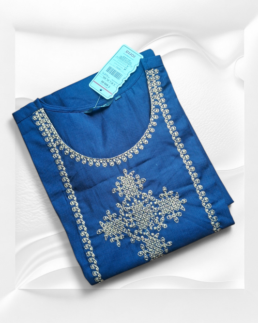 Premium Blue Plus size  ZO87