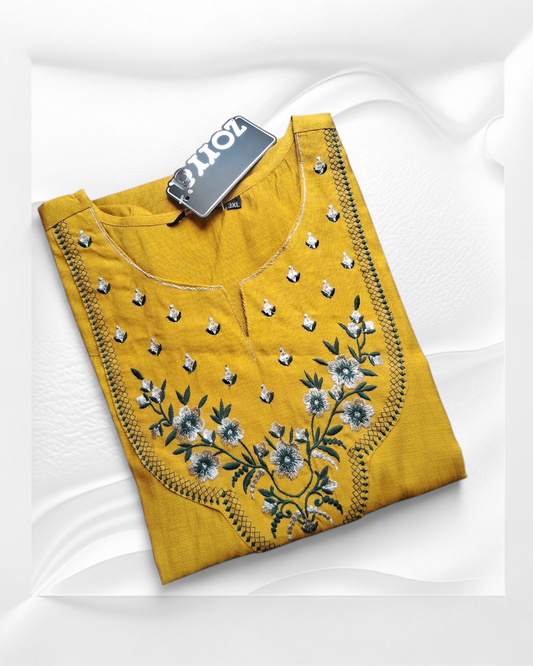 Premiuum Yellow Plus size  ZO88