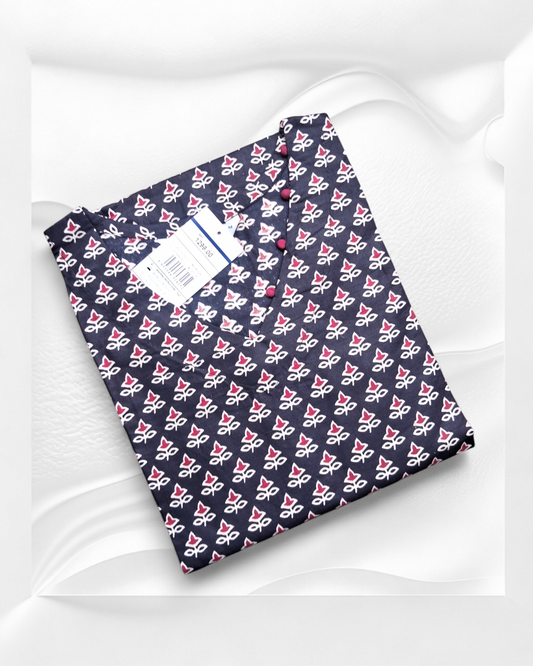 Cotton Ajrak Kurti TW 118