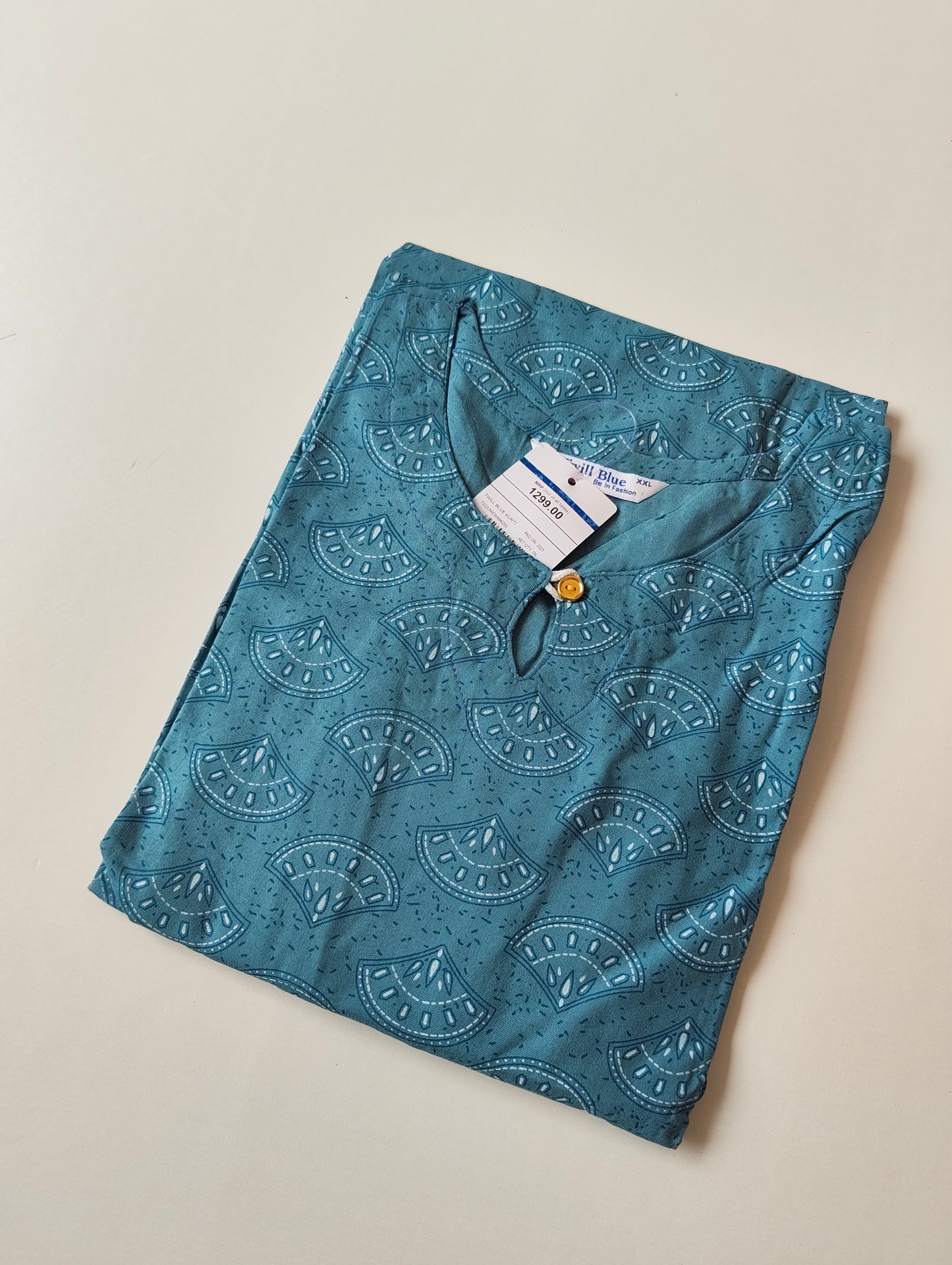 Blue-Pattern-Rayon-Liva-Kurti-TW07