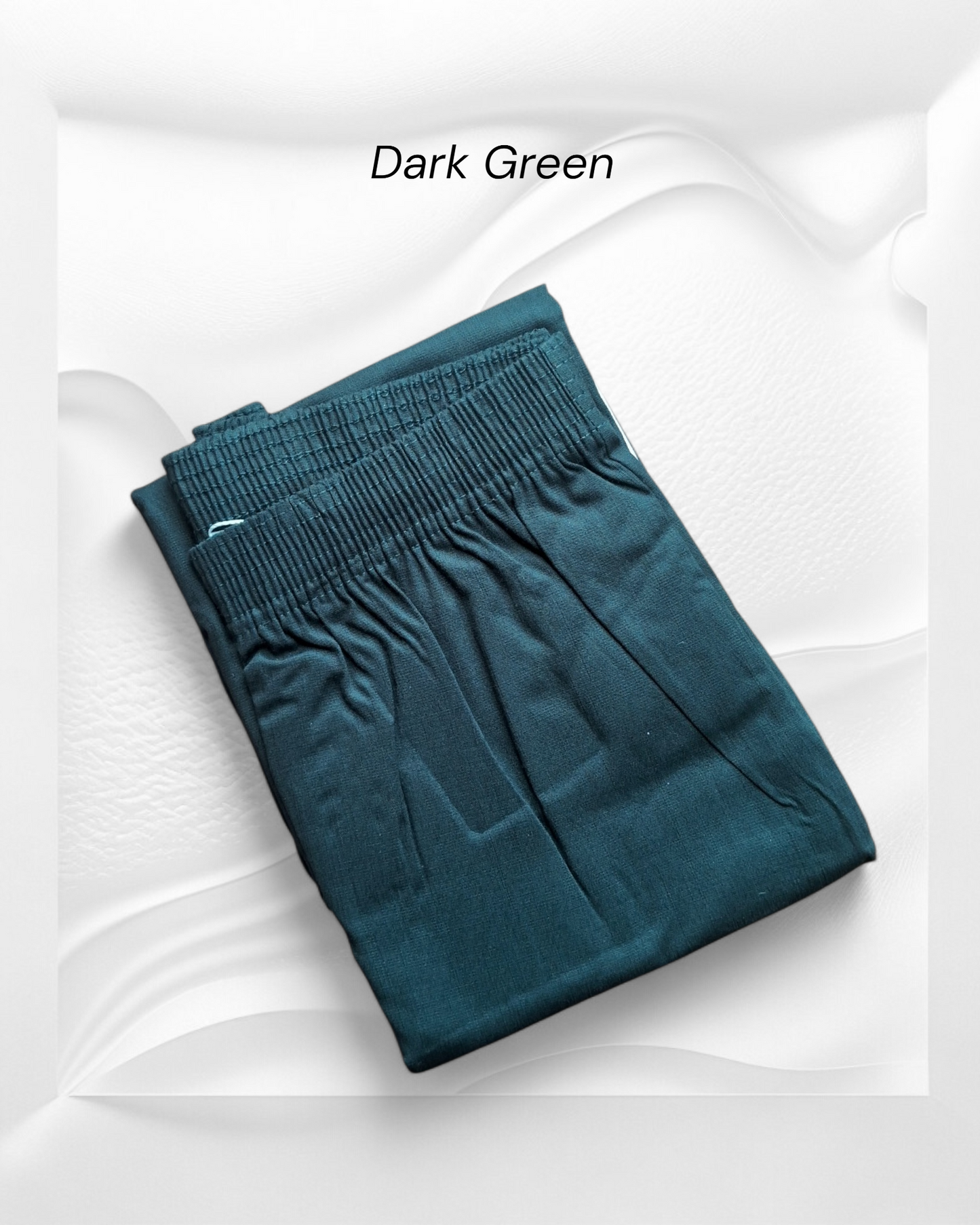 Dark Green Lycra Kurta Pant