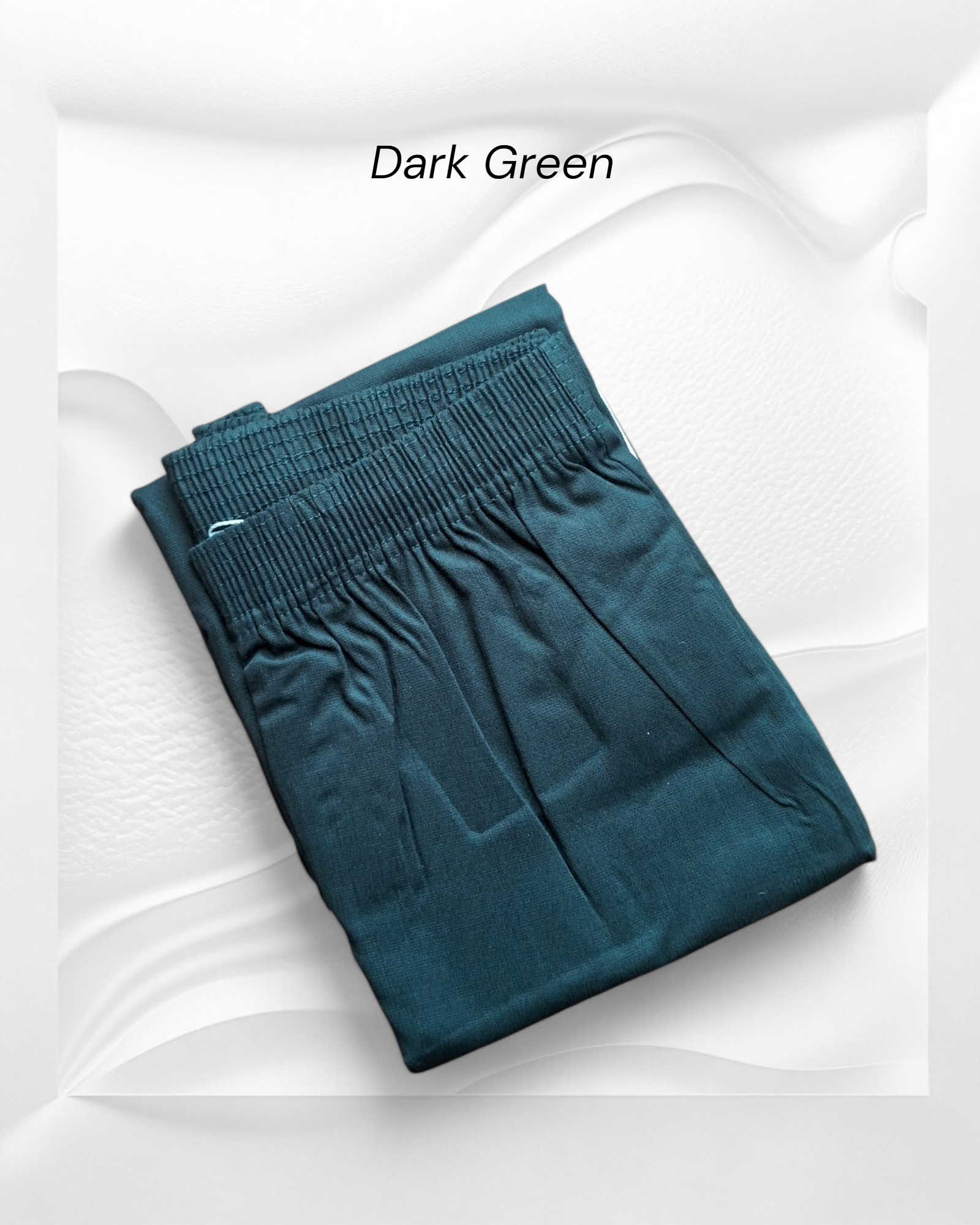 Dark Green Lycra Kurta Pant