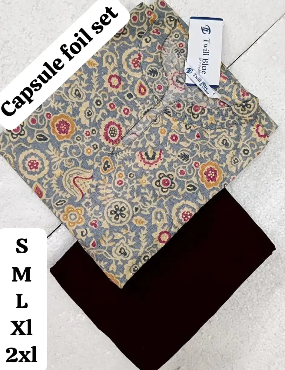 Floral-Brown-Lilac-Black-Capsule-Rayon-Liva-Kurti-TW36