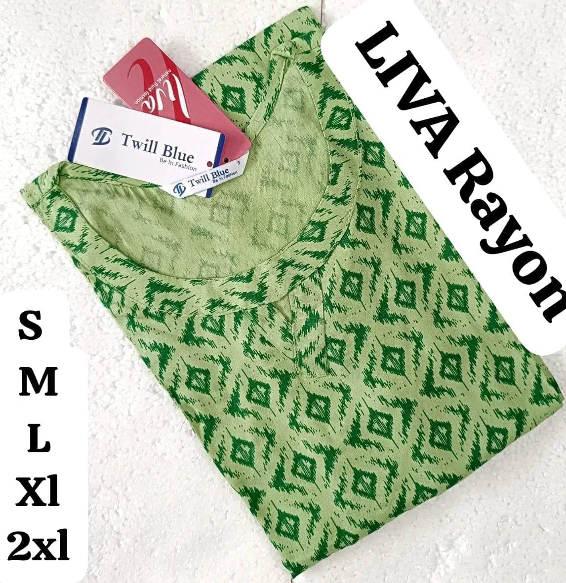 Green-Pattern-Rayon-Liva-Kurti-TW24