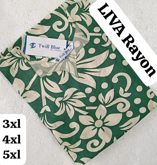 Green_Rayon_Printed_Plus_Kurti_TW53