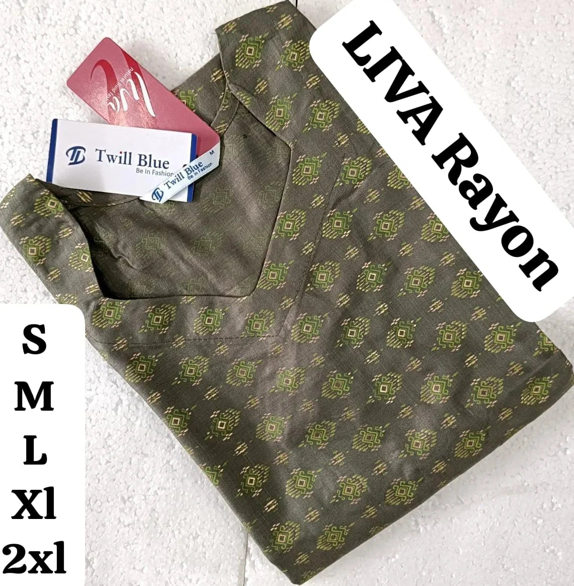 Grey-Green-Rayon-Liva-Kurti-TW01