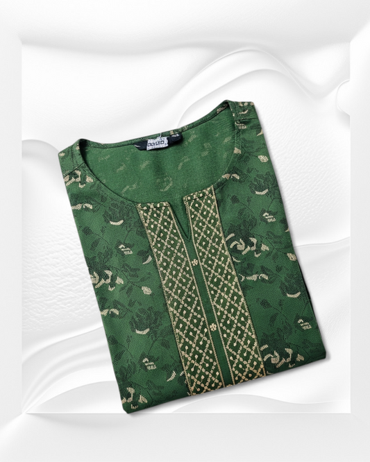 Premium Dark Green Plus size  ZO13