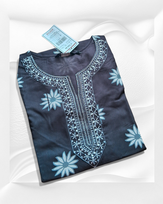 PREMIUM Black Kurti ZO20