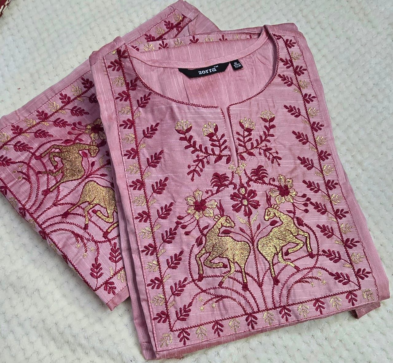 PREMIUM  Pink Kurti ZO47