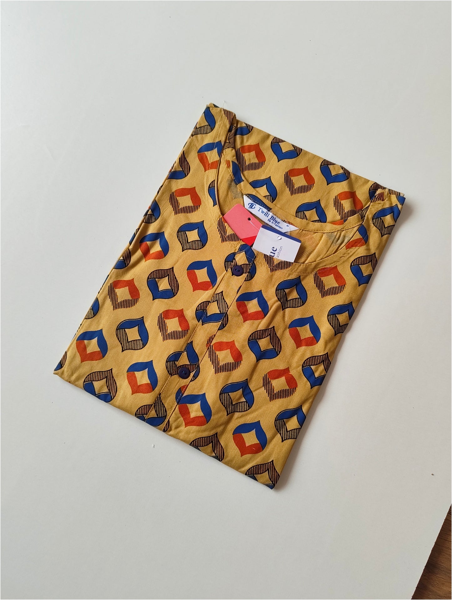 LightBrown-Pattern-Rayon-Liva-Kurti-TW10