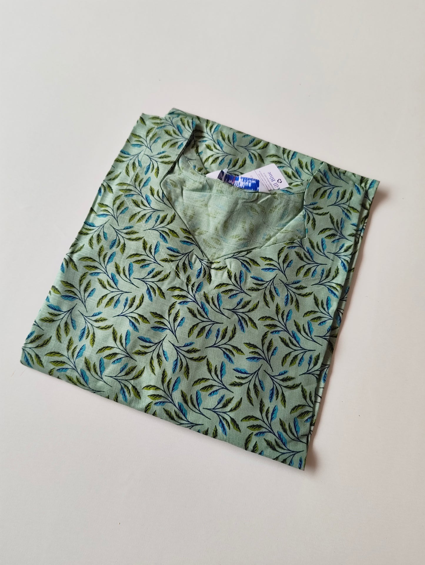 LightGreen-Pattern-Rayon-Liva-Kurti-TW03