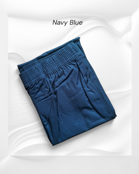 Navy Blue Lycra Kurta Pant