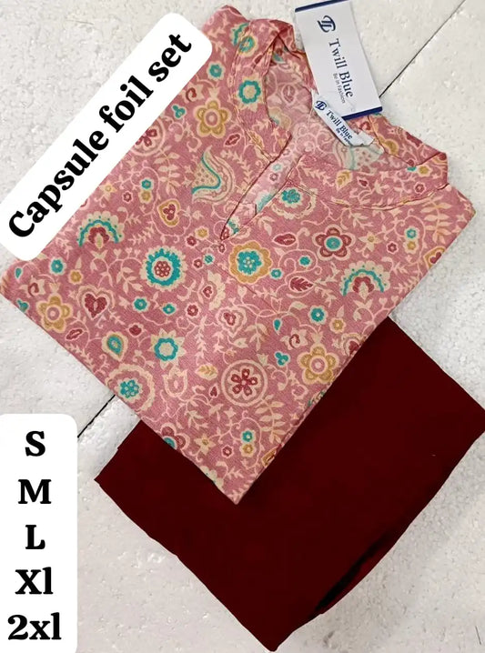 Peach-Brown-Capsule-Rayon-Liva-Kurti-TW37