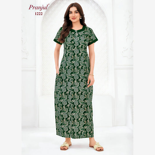 Cotton Pranjul Nighty 1222