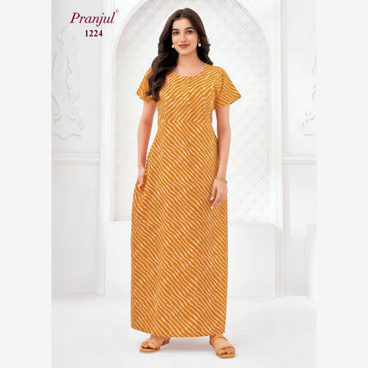 Cotton Pranjul Nighty 1224