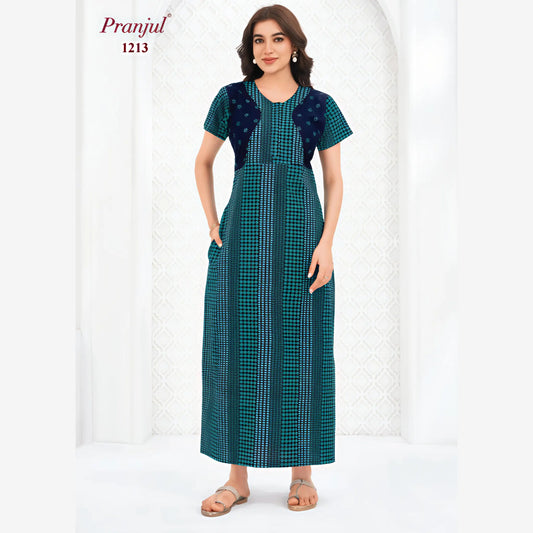 Cotton Pranjul Nighty 1213