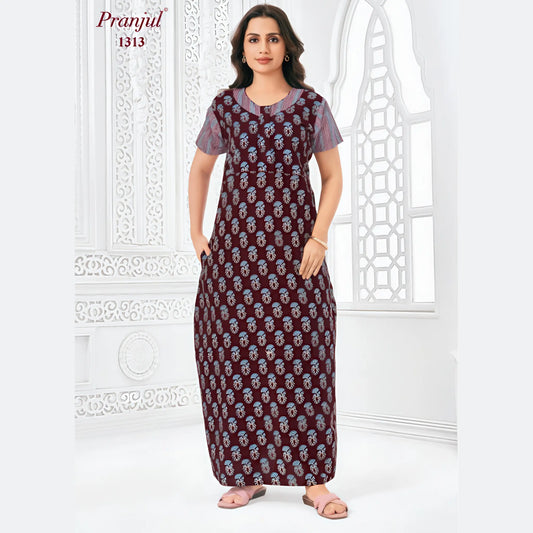 Cotton Pranjul Nighty 1313