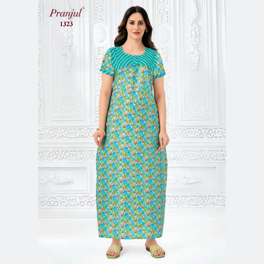Cotton Pranjul Nighty 1323