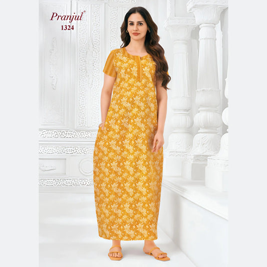 Cotton Pranjul Nighty 1324