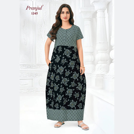 Cotton Pranjul Nighty 1345