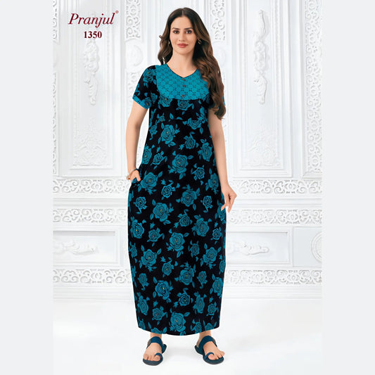 Cotton Pranjul Nighty 1350