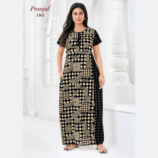 Cotton Pranjul Nighty 1362