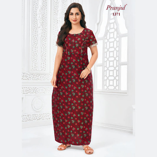 Cotton Pranjul Nighty 1371