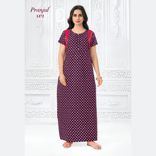 Cotton Pranjul Nighty 1372