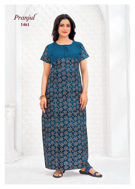 Cotton Pranjul Nighty 1461