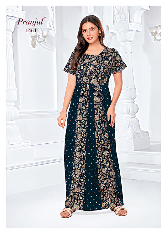 Cotton Pranjul Nighty 1464
