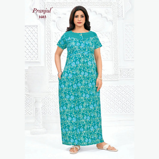 Cotton Pranjul Nighty 1603